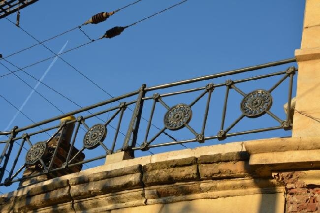 Brno, Křenová ulice, repase zábradlí viaduktu | Foto: REX, s.r.o. | Licence: Všechna práva vyhrazena