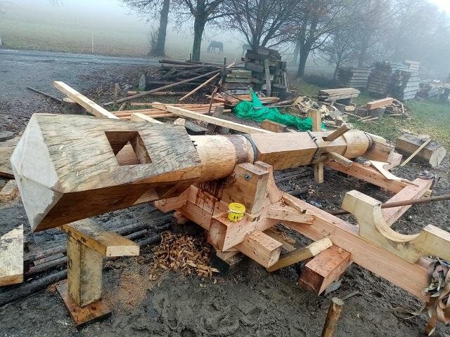 Hřídel pro větrný mlýn Třebíč  | Foto: Jaroslav Juda | Licence : Všechna práva vyhrazena