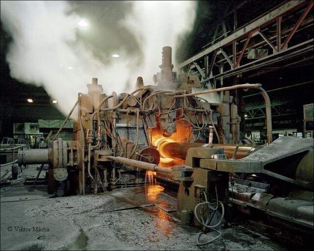 Válcovna trub Chomutov, Česká republika | Foto: Mgr. Viktor Mácha, industriální fotograf | Licence: Všechna práva vyhrazena
