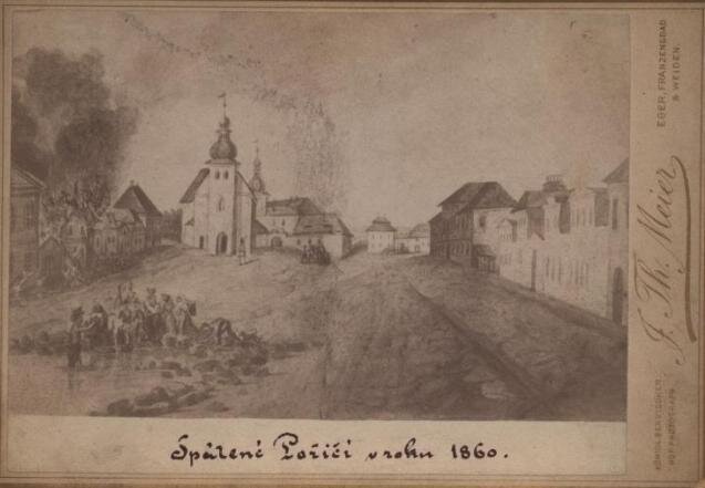 Spálené Poříčí 1860 | Místní akční skupina svatého Jana z Nepomuku | Všechna práva vyhrazena