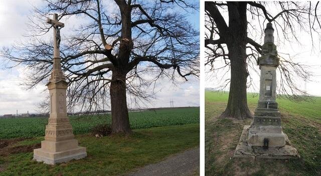 Chrášťany – restaurovaný kříž | FOTO: Jiřina Vinterová | Všechna práva vyhrazena