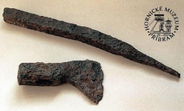 Archeologické nálezy | Foto: Hornické muzeum Příbram | Licence: Všechna práva vyhrazena
