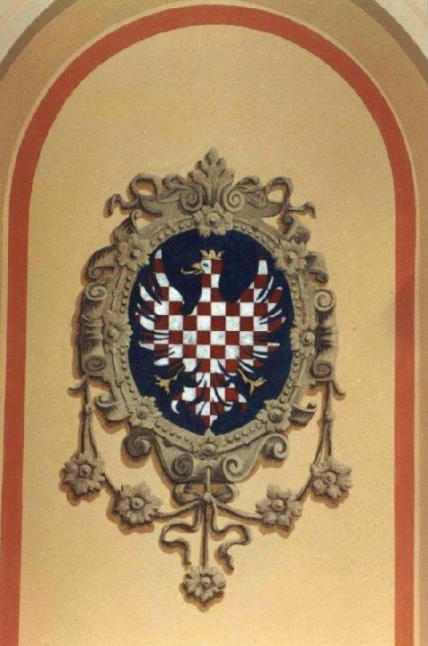 Besední dům Brno, erb země moravské po restaurování | Zdeněk Tureček | Všechna práva vyhrazena