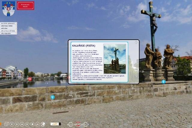 Písek, kamenný most - popis sousoší Kalvárie | Foto: IJaT s.r.o. | Licence: Všechna práva vyhrazena