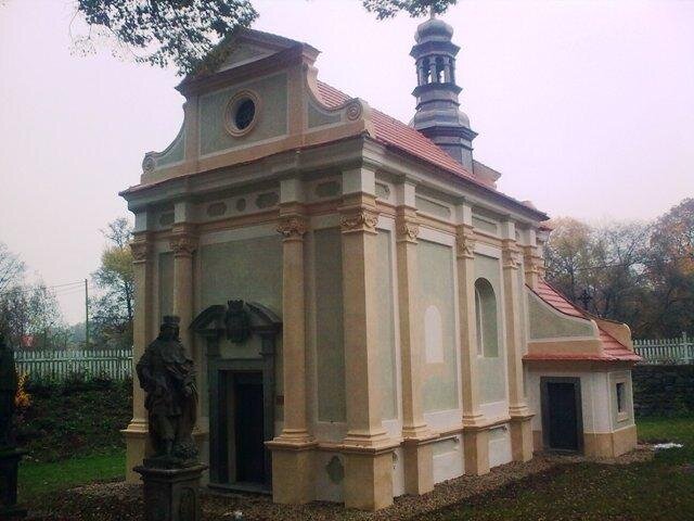 Kaple Navštívení Panny Marie v areálu zámku Radíč u Sedlčan