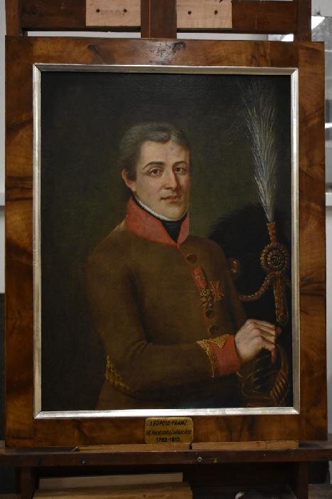 Státní zámek Telč – stav obrazu po restaurování | Foto: Archiv Jana Stöckla | Licence: Všechna práva vyhrazena