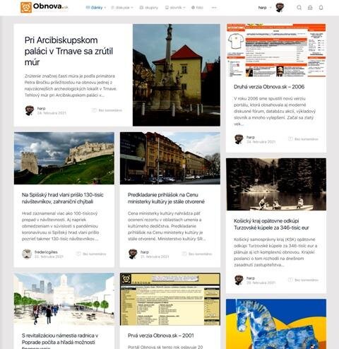 Ve zprávách najdete vše nové, co se v oboru právě děje. | Foto: Obnova.sk | Všechna práva vyhrazena