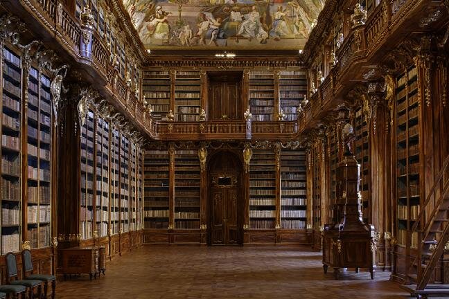 Praha, Filozofický sál Strahovského kláštera, pohled od jihu | Foto: Pavel Kratochvíl | Licence: Všechna práva vyhrazena