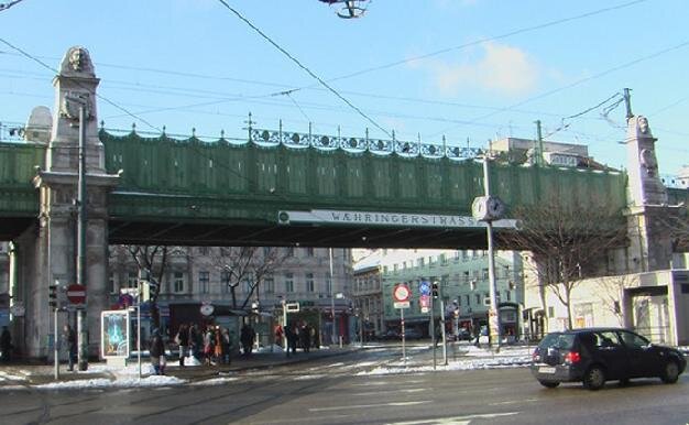 Rakousko, Vídeň, rekonstrukce mostu | Foto: REX, s.r.o. | Licence: Všechna práva vyhrazena