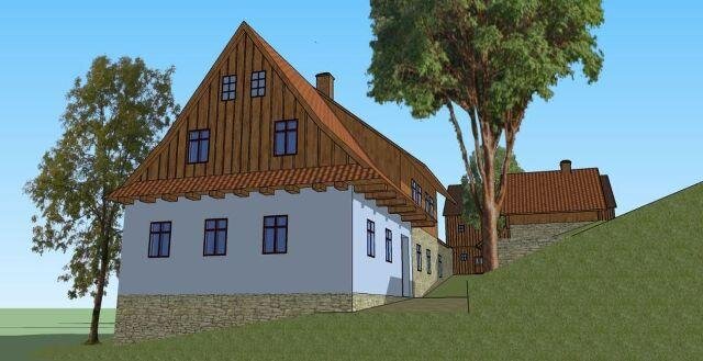 Chrastice, studie k projektu revitalizace a obnovy usedlosti z 19. století | Jaromír Lenoch | Všechna práva vyhrazena