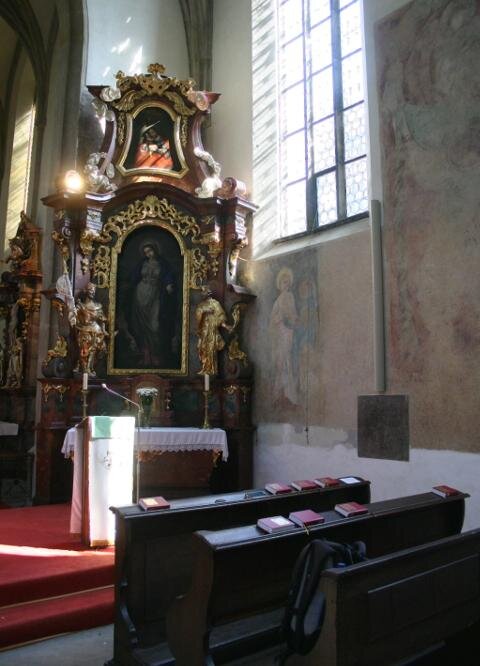 Praha, ozvučení kostela sv. Apolináře | Foto: Petr Šoltys | Licence: Všechna práva vyhrazena
