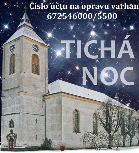 Informační leták vydaný v adventním čase ke sbírce na nechanické varhany. | Foto: Hradecký venkov o.p.s.  | Licence: Všechna práva vyhrazena