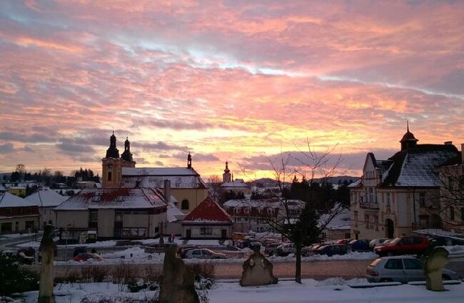 Nepomuk, centrum města | Foto: Pavel Motejzík | Licence: Všechna práva vyhrazena