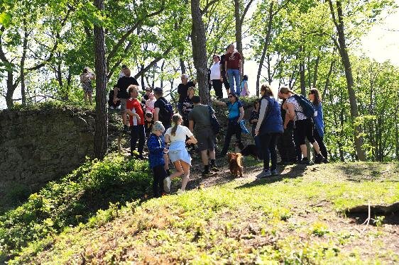 Velké Hydčice, zřícenina hradu Prácheň – komentované prohlídky, botanické exkurze a komunitní aktivity | Foto: Jan Novotný | Licence: Všechna práva vyhrazena