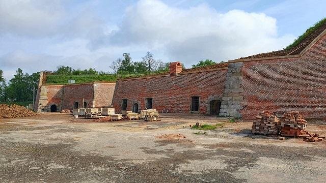 Pevnost Josefov – obnova cihelného zdiva | FOTO: Gardenline s.r.o. | Všechna práva vyhrazena