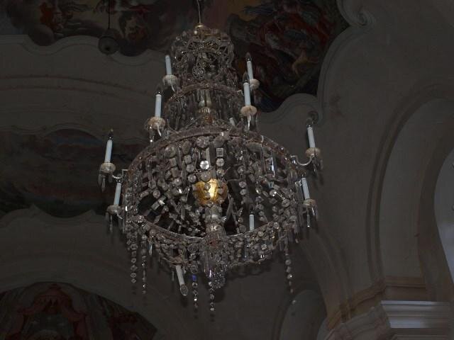 Pískov u Mariánských Lázní – renovace starožitného lustru, stav před | Foto: archiv Josefa Wranovského | Licence: Všechna práva vyhrazena