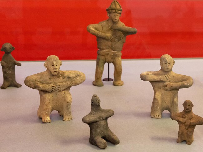 Originální keramické figurky – ruční práce rybářů | © Národní technické muzeum