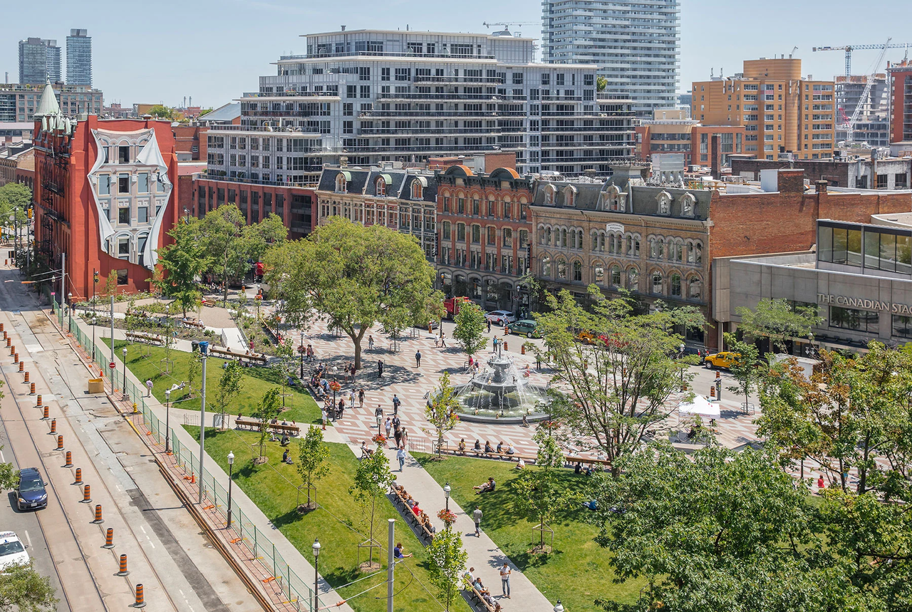 Berczy Park | © Archiv Spolku KRUH