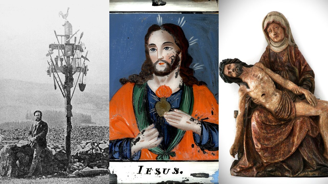 Ukázka děl, inspirace, na které se můžete těšil letos v rámci výstavy Šumavských Velikonoc.