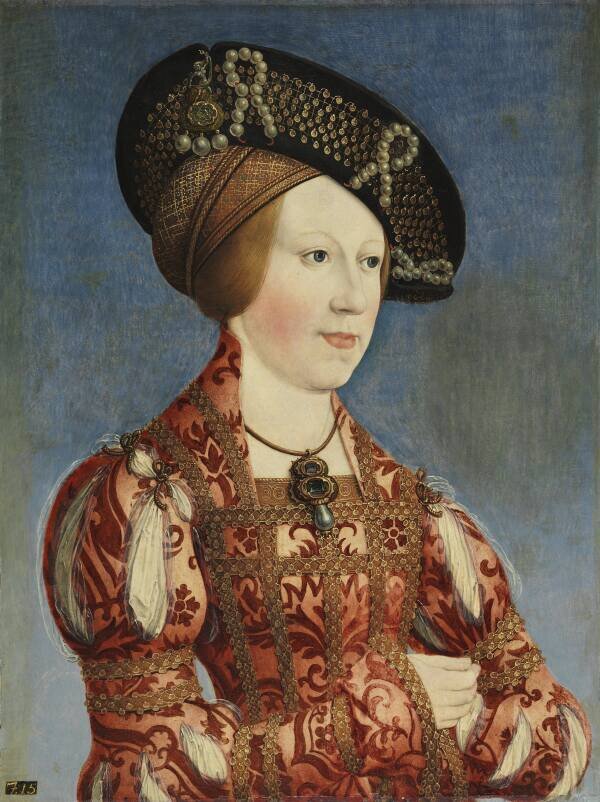 Hans Maler, Anna Jagellonská, 1519, Museo Nacional Thyssen-Bornemisza | © Archiv Národní galerie Praha