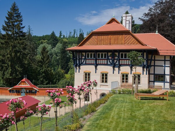 Areál Slunečních lázní v Luhačovicích po celkové rekonstrukci | © Jan Dostál