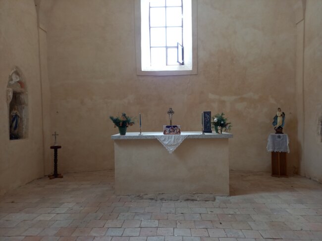 Obnovený presbytář kostela sv. Mikuláše | © Ivo Dubský