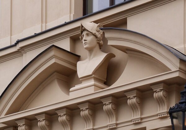 Detail busty Merkura | © Václav Havlice
