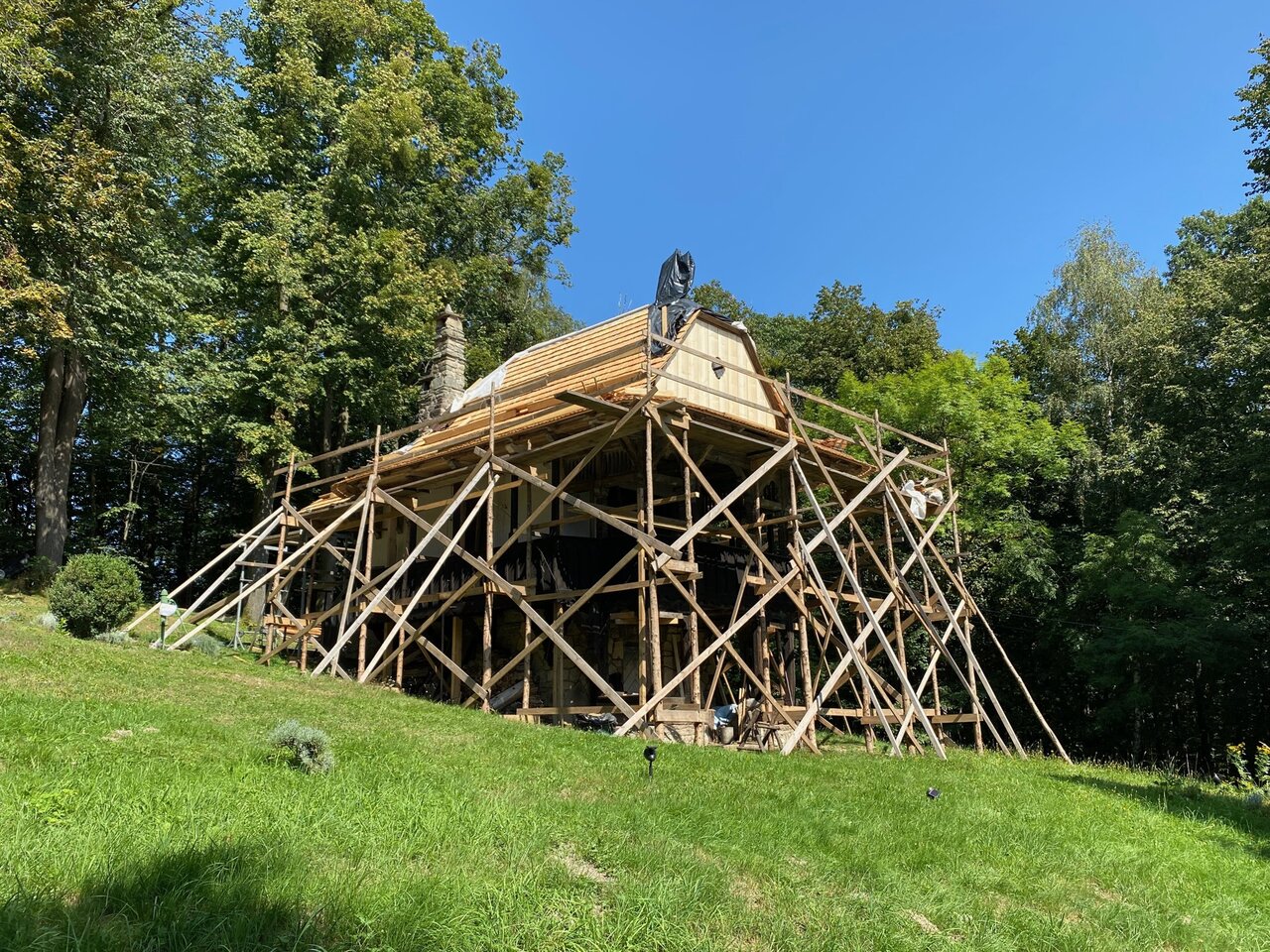 Průběh jedné fáze rekonstrukce | © Martin Strnadel