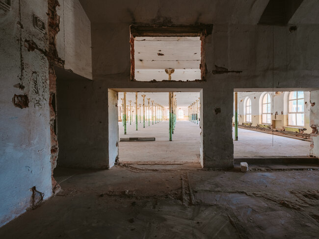 Jeden z budoucích sálů v budově Nová přádelna | © FABRIKA 1861 s.r.o.