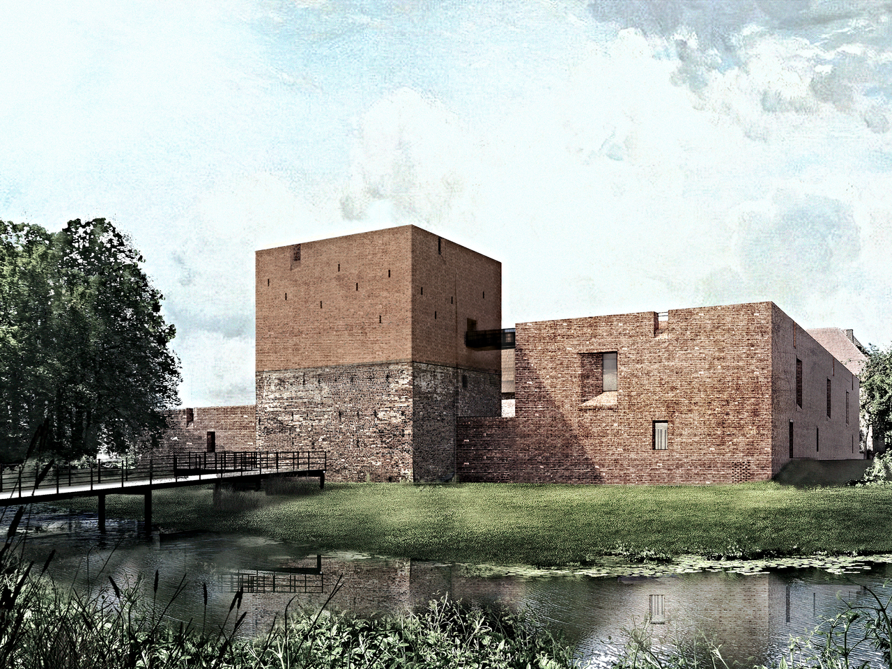 Hrad Nyborg v Dánsku | © Courtesy of the Danish association “Kultur & Arv”