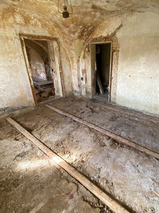 Salonek před obnovou | © Archiv majitelů