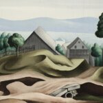 Jan Zrzavý, Krucemburk – U Tří křížů, 1923, olej, plátno | © Národní galerie Praha