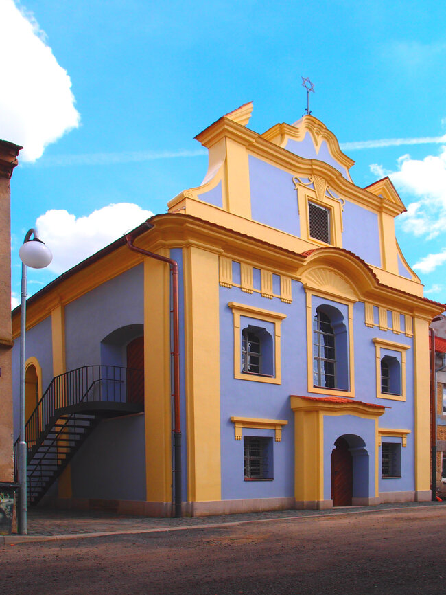 Rekonstrukce synagogy v Budyni nad Ohří se uskutečnila v letech 2022–2023. | © Kryštof Havlice