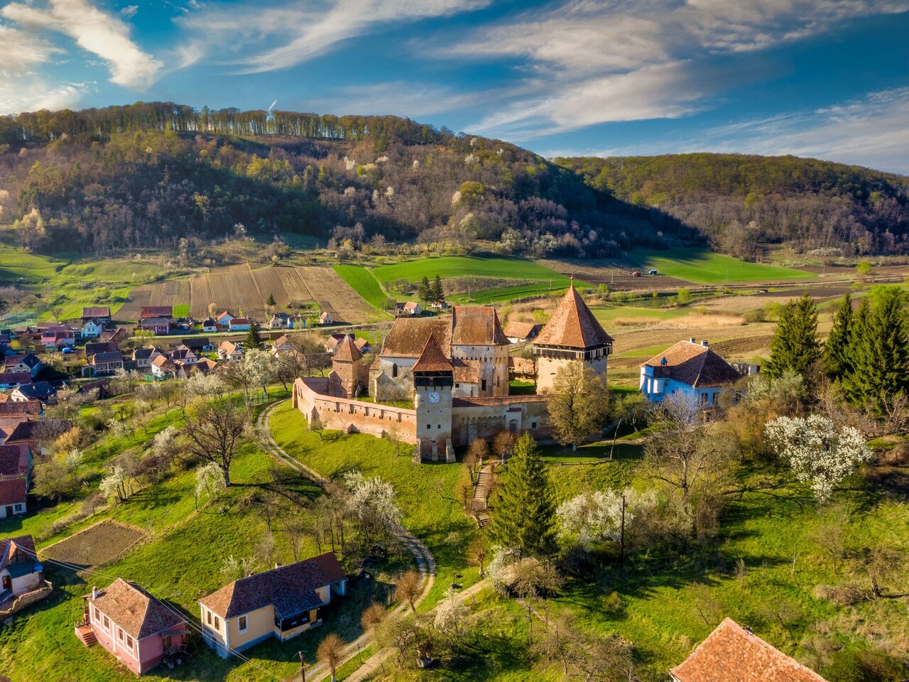 Luteránský kostel v Saské vesnici Alma Vii v Rumunsku | © Archiv EUROPA NOSTRA