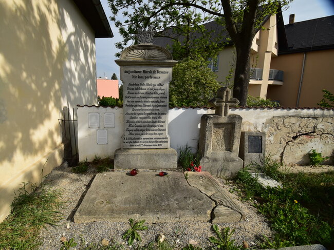 Náhrobek opata Augustina Marka z Bavorova v Třeboni | © Národní památkový ústav