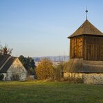 Areál kostela a zvonice v Dolním Městě od východu | © Petr Neubert