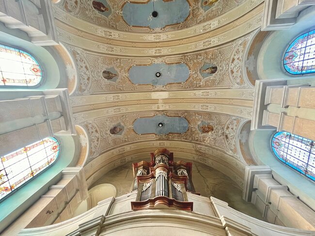 Druhou pozici v Ceně veřejnosti získala oprava varhan v kostele sv. Bartoloměje v Opatově na Moravě. | © Za záchranu opatovských varhan, nadační fond