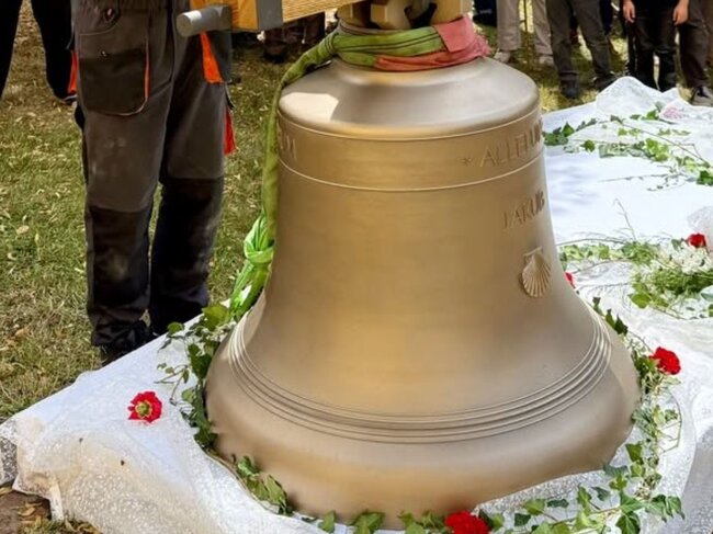 Třetí místo v kategorii Cena redakce bylo uděleno pořízení dvou zvonů pro kostel sv. Jakuba v Hostivici.  | © Hostivické zvony, z. s