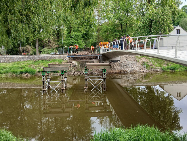 Současná podoba přemostění | © František Vondrák, Třebíčský deník