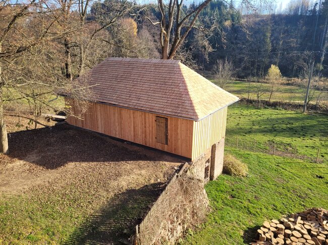 Manželé Fojtů mají v plánu obnovit mlýn a zrekonstruovat přilehlé hospodářské budovy včetně pily. | © Kraj Vysočina