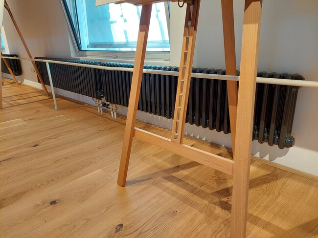 Pardubice, Automatické mlýny – instalované článkové radiátory Atol v objektu Gočárovy galerie | © Archiv ISAN Radiátory s.r.o.