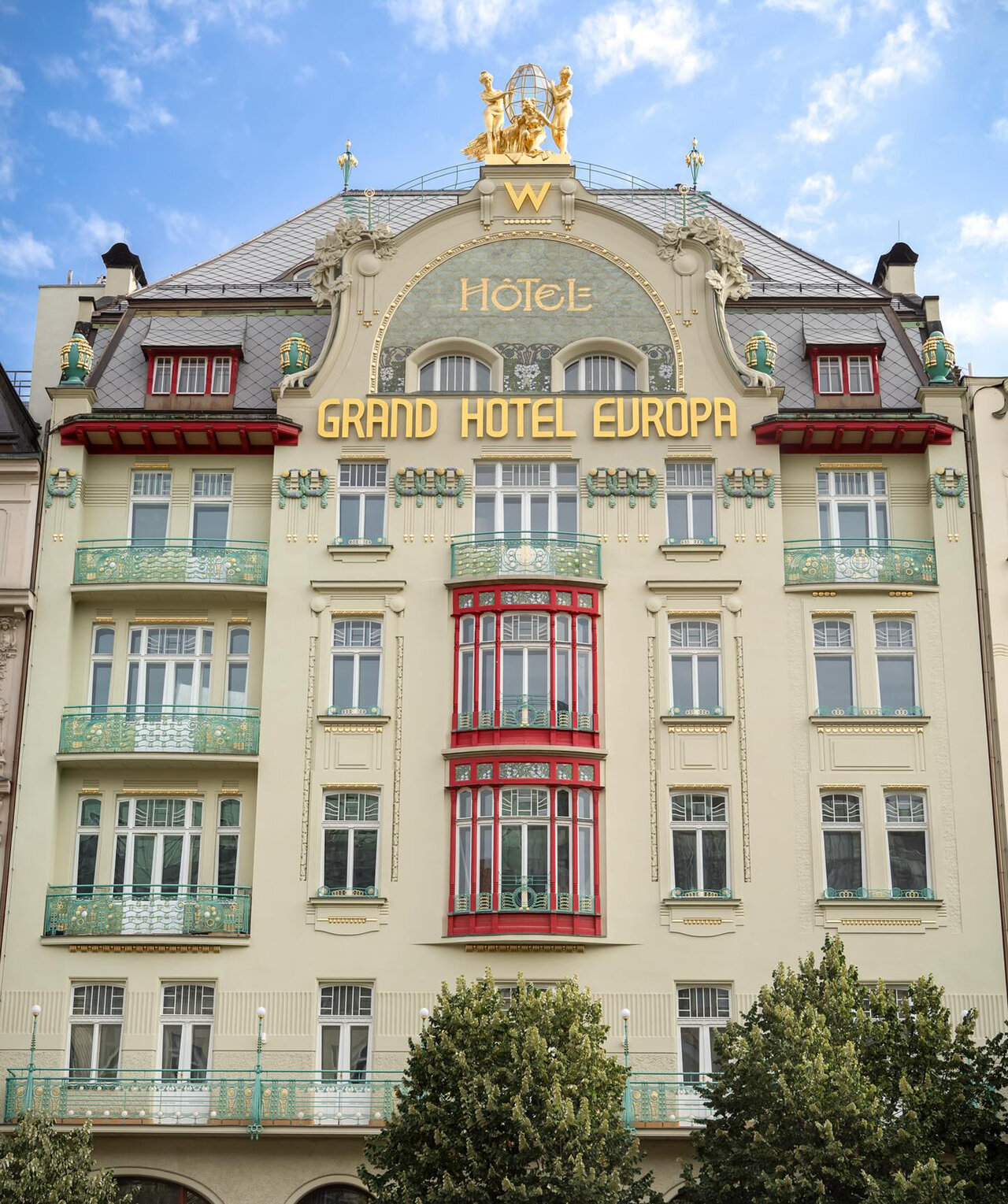 Celkový pohled obnovené uliční fasády | © KEIMFARBEN, s.r.o.