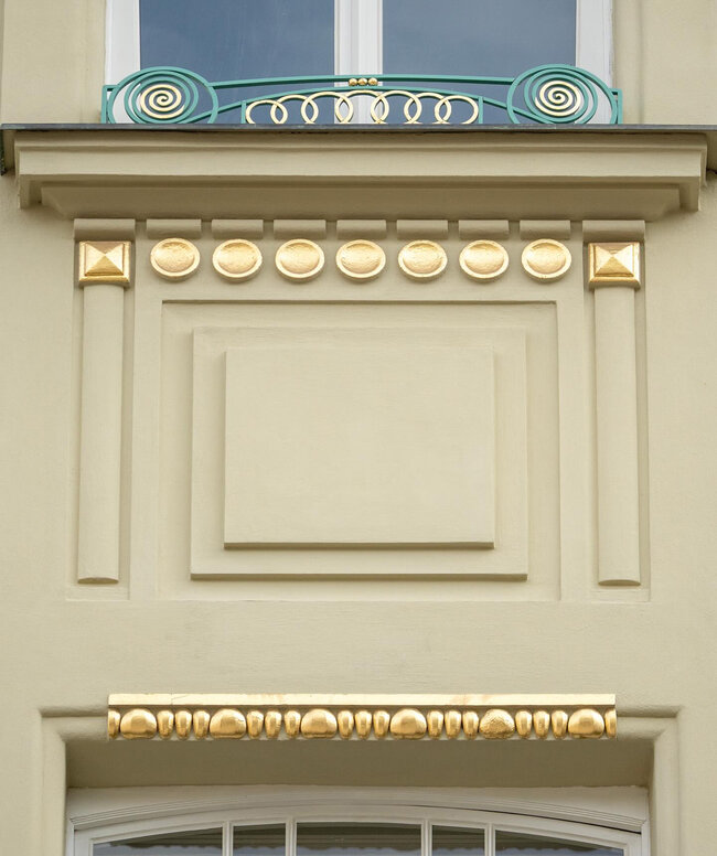 Podparapetní zdobení v detailu | © KEIMFARBEN, s.r.o.