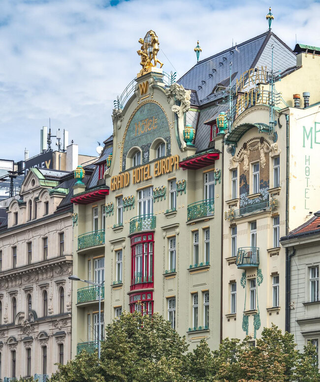 Hotel představuje jednu z nejkrásnějších secesních památek u nás. | © KEIMFARBEN, s.r.o.