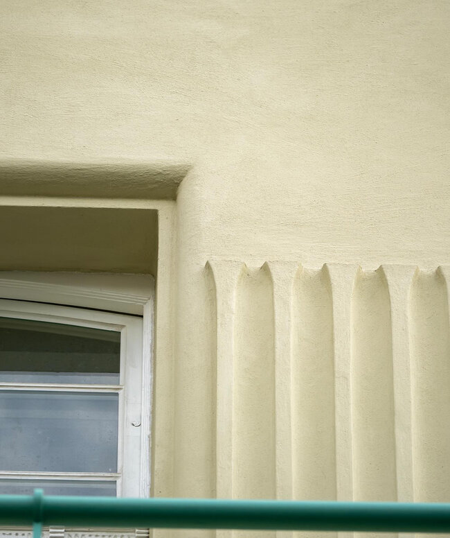 Struktura obnoveného fasádního nátěru | © KEIMFARBEN, s.r.o.