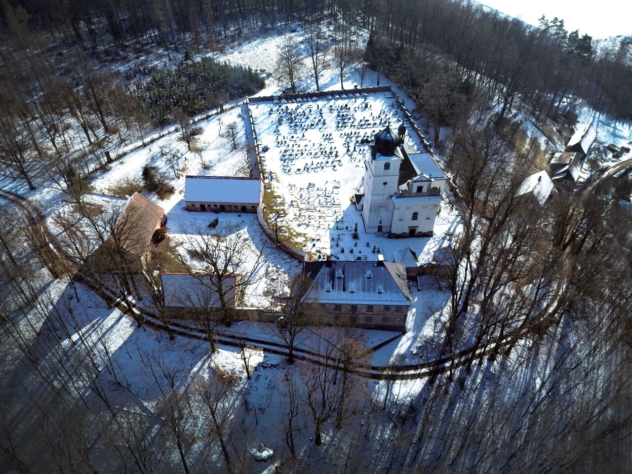 Celkový pohled na areál z ptačí perspektivy | © Fara Hoprich