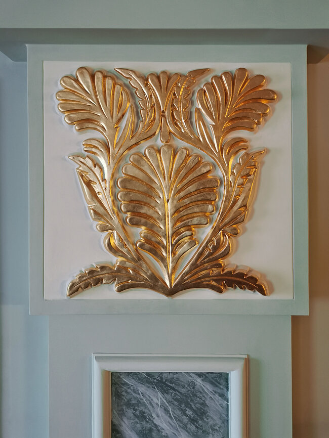 Společenský sál, hlavice pilastru | © Lubomír Zeman, NPÚ ÚOP v Lokti