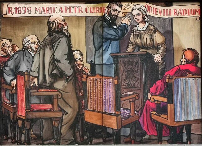 Obraz malovaný na skle | © Lubomír Zeman, NPÚ ÚOP v Lokti