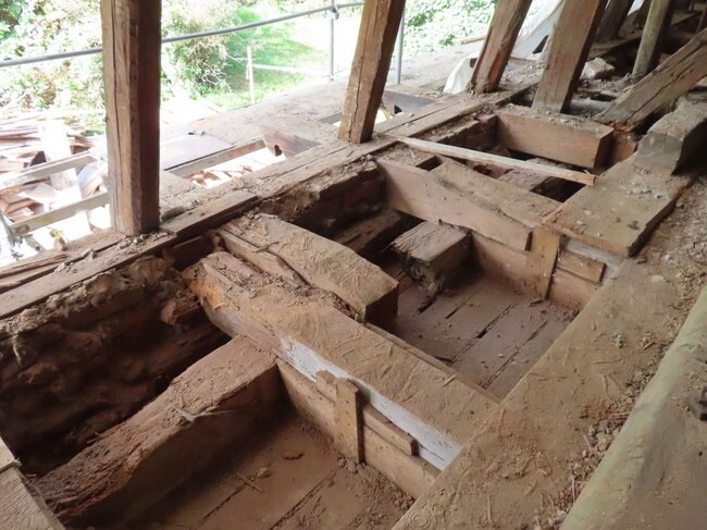 Obnova krovu na Starém zámku ve Studénce | © Archiv společnosti H&B delta (Jan Žamboch)