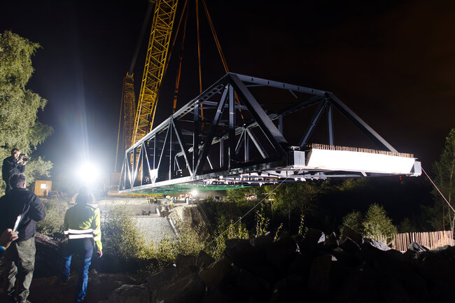 Most současně prošel celkovou kontrolou a opravami. | © Petr Eret